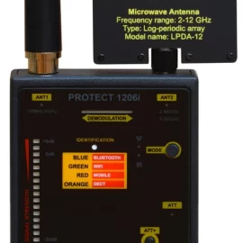 DD1206 Wireless Bug Detector – TSCM Grade