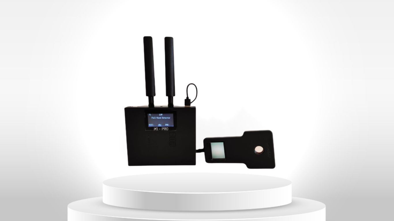 the MEFF M1-PRO multi-function bug detector for professional TSCM sweeps
