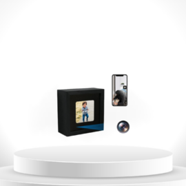 Cam-Vox Photo Frame Bulit-in Invisible Camera Lens – 1080P 128GB DVR