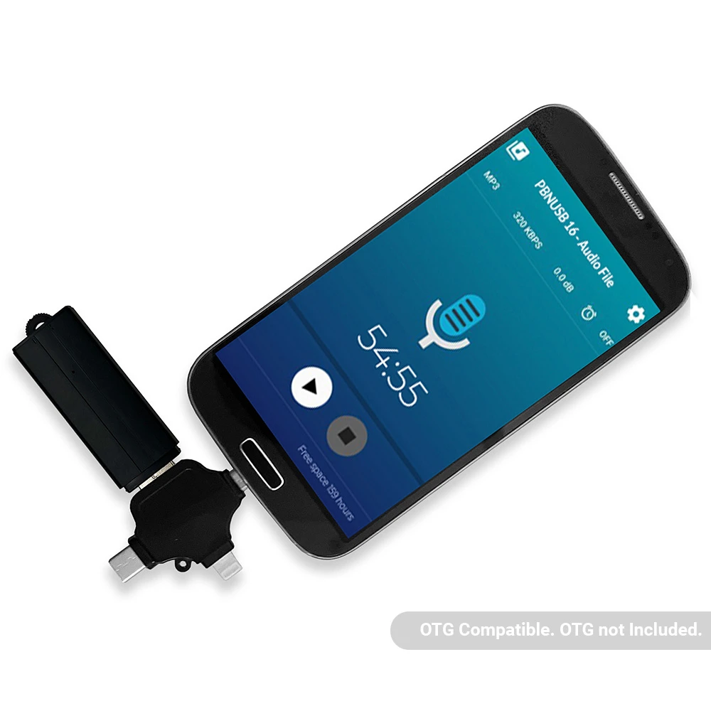 K-USB USB Audio Recorder — 25-Days VOX Standby, 8GB & 288 Hours - Image 3