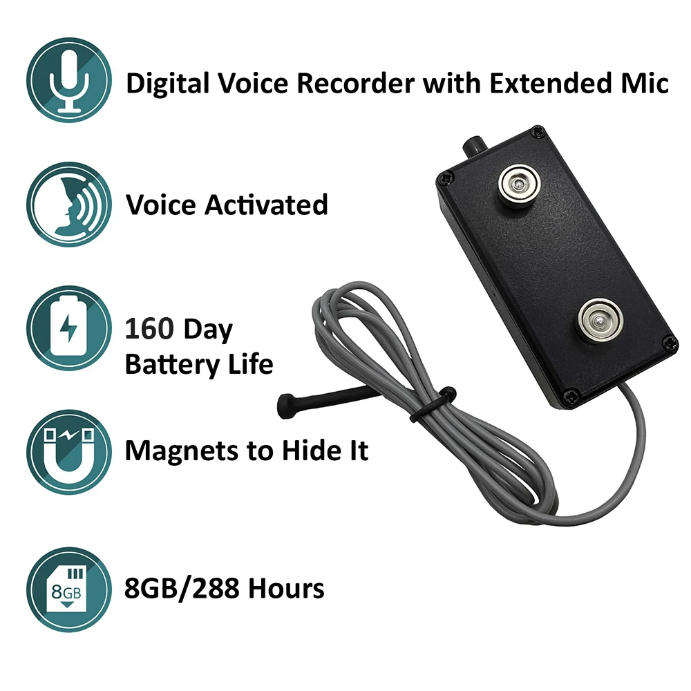 Magnetic Vox 160 External Voice Recorder – LE Grade - Image 7