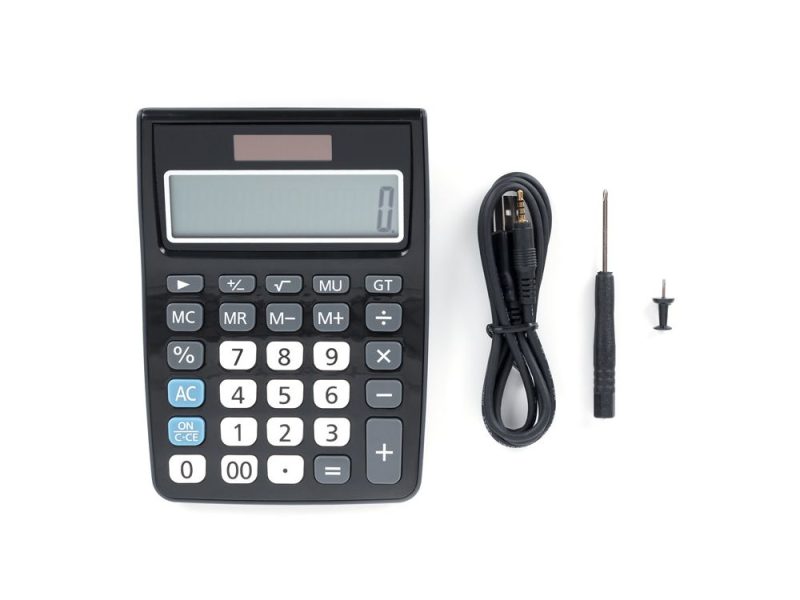 calculator audio recorder