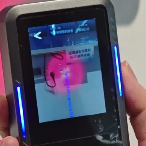 HW300Pro AI camera detector with detected camera result and AI recognition mode